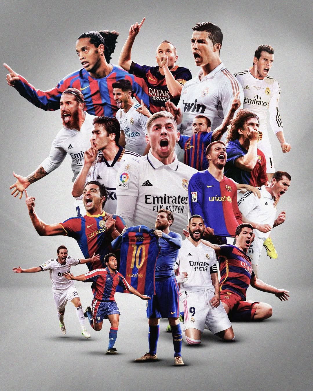 巴萨翻盘皇马，穆勒扛起全队