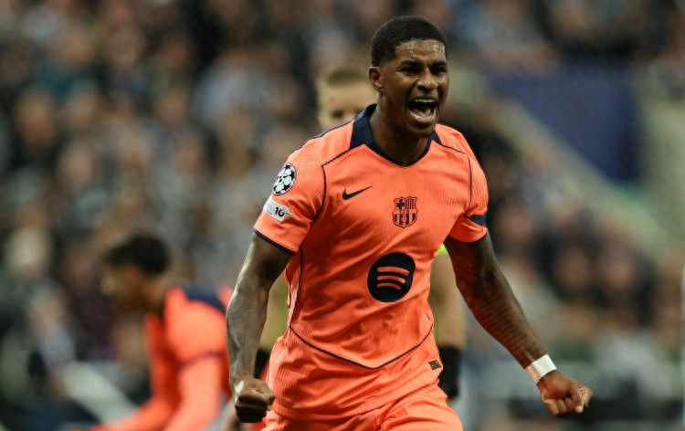 巴萨逆转马赛，拉什福德高光表现