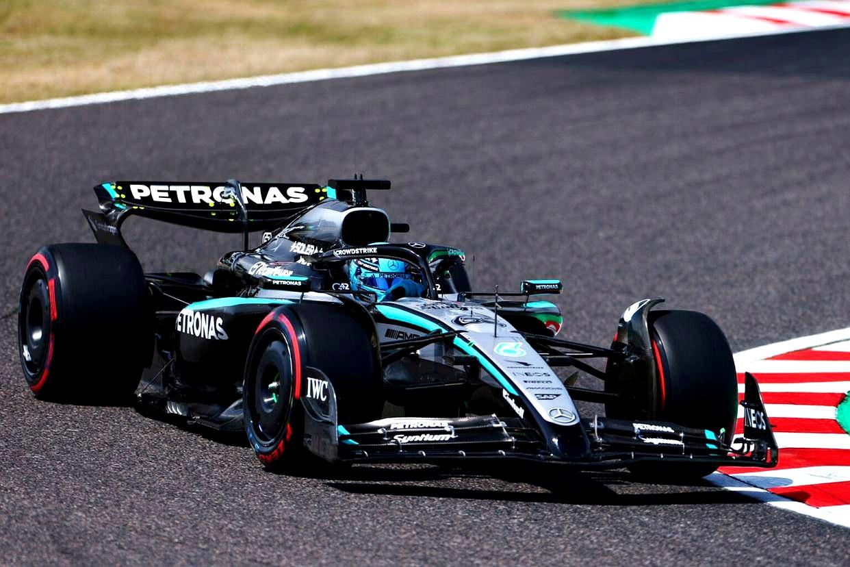 红牛车队鏖战索伯车队，拉塞尔刷新纪录