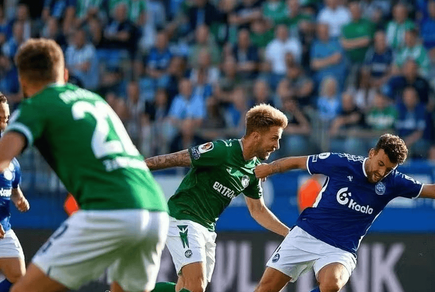 沙尔克04在德甲赛场上连胜,实力强劲 沙尔克04在德甲赛场上连胜,实力强劲